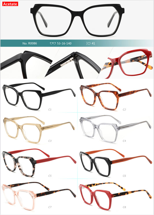 BELLAGIO R0086-C8 (Red/Tortoise)